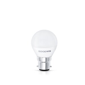 Goodwin C Series 5W 470lm 3000K Warm White Non-Dimmable B22 Mini Globe Frosted BC